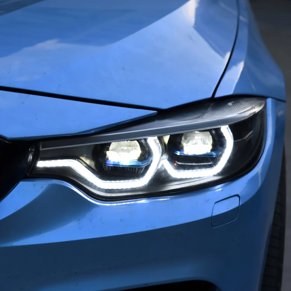 

Для BMW 4 серии F32 M4 425i 430i 2013-2019 обновление автомобильных фар в сборе, высококачественные светодиодные линзы проектора, автомобильные аксессуары