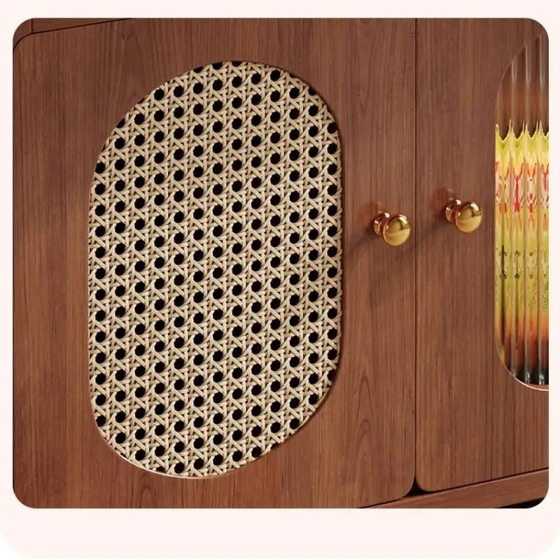 โต๊ะกาแฟไม้วอลนัทสุดหรู ตกแต่งอย่างมีระดับ พร้อมที่เก็บของเคลื่อนที่ โต๊ะกาแฟวินเทจสำหรับห้องนั่งเล่น โต๊ะหวาย Mesa De Centro Sala