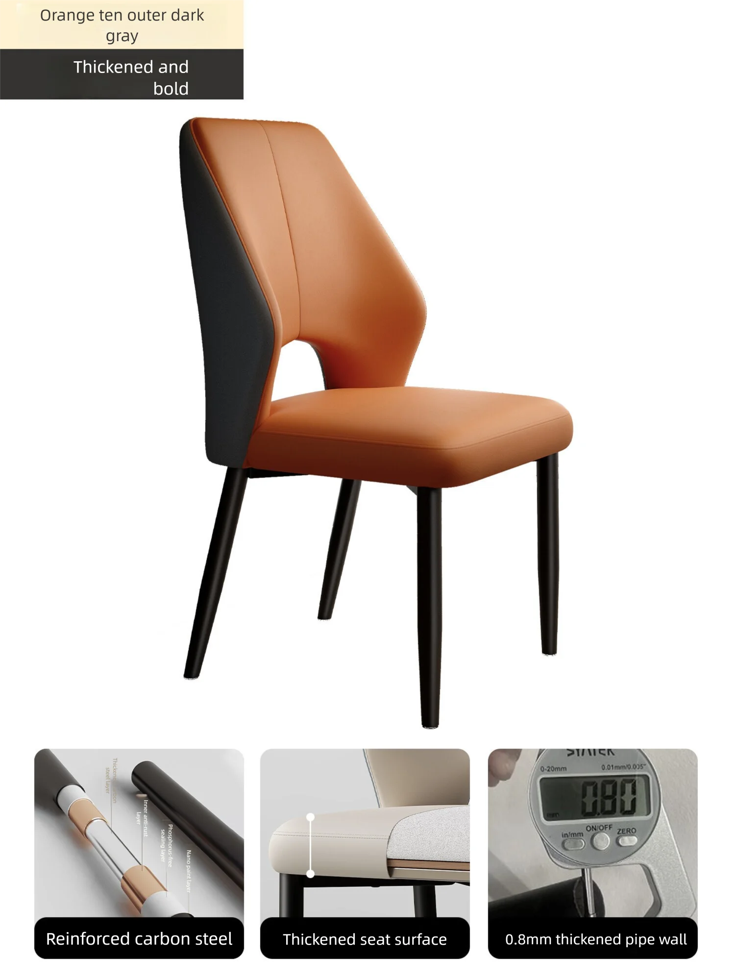 Scandinavian Minimalist Luxurious Modern Premium Dining Chair