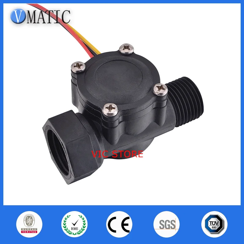 

Free Shipping VCA168-3 Glass-filled Nylon Material Liquid Tank G1/2 Water Flow Switch Low Price Flow Sensor