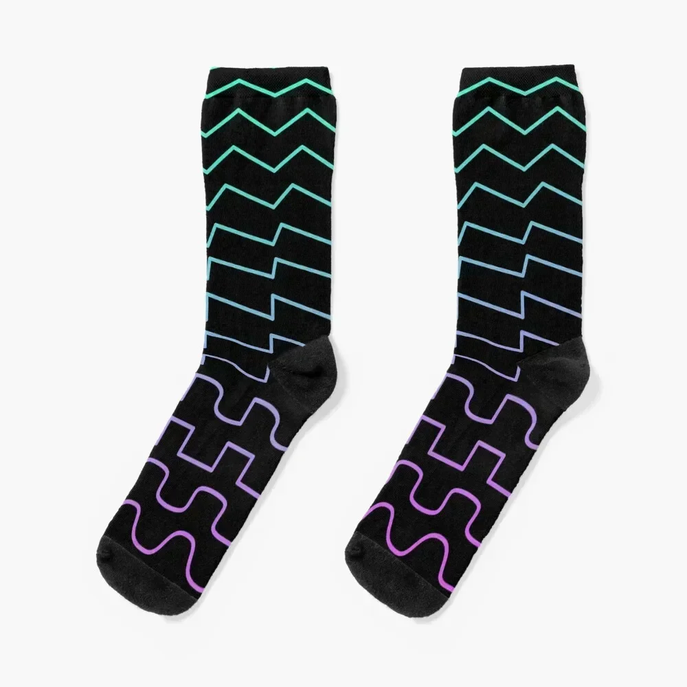 

Synthesizer Waveforms Socks set christmas gifts cartoon Socks Men's Women's