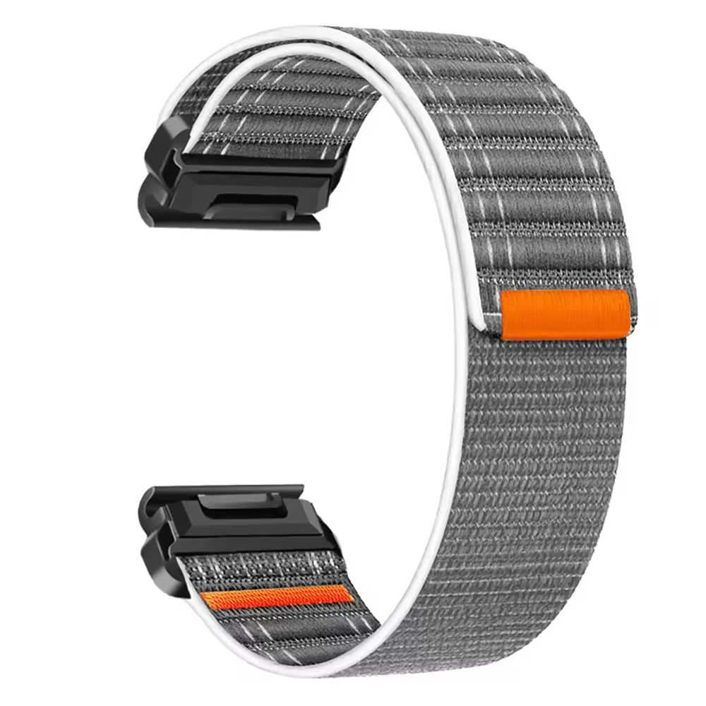 22mm 26mm QuickFit Strap for Garmin Fenix 9 9Pro Solar E 8 7X 7 6X 6 5Plus Tactix8 Descent G2 Mk3i Mk2 Enduro 3 Nylon Loop Band