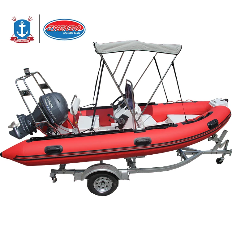 Customizable 430 Precision Rowing Fiberglass Inflatable Boat High-Speed Performan With High-Speed Performan