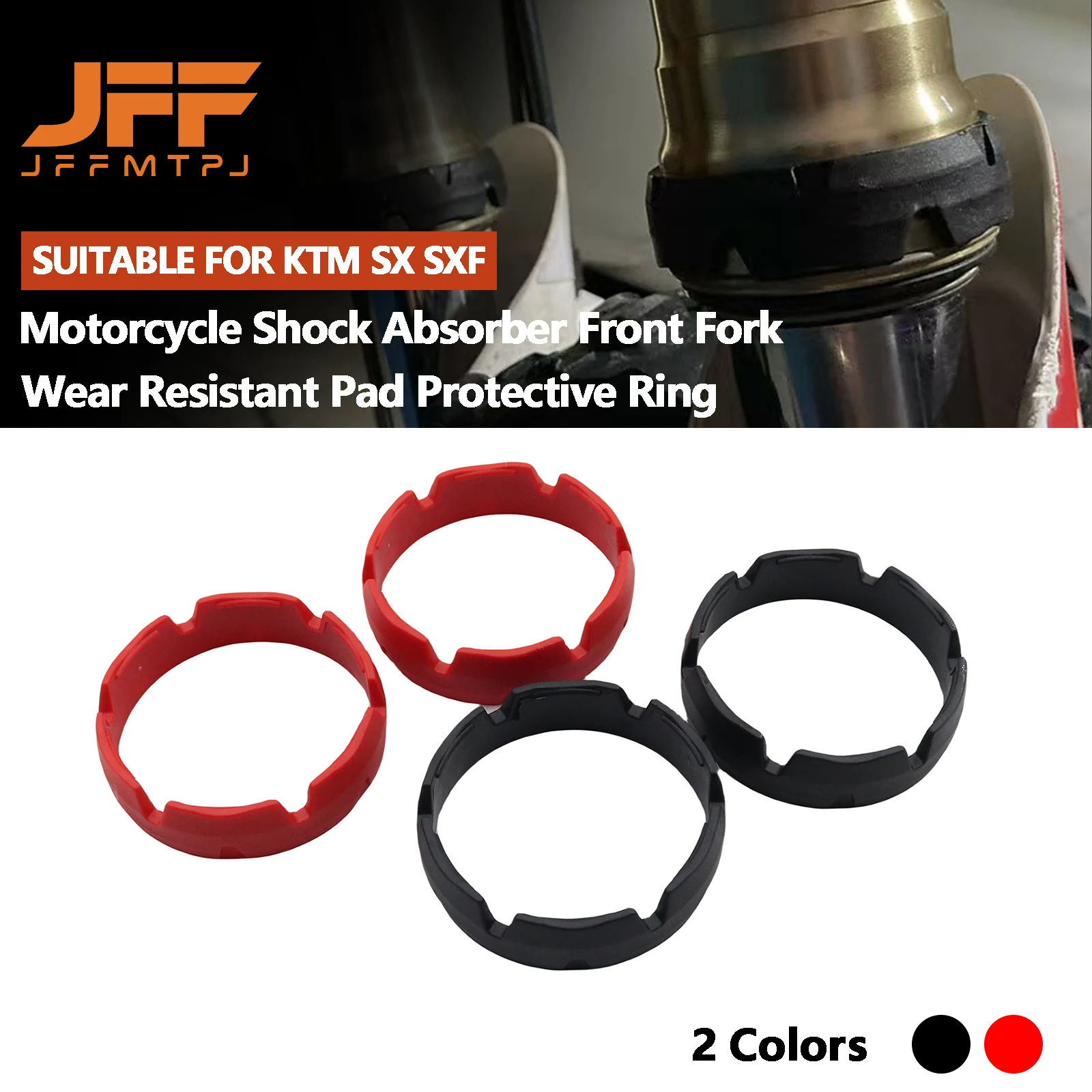 

For KTM Motorcycle Shock Absorption Front Fork Anti-wear Pad Protective Ring SX SXF XCF EXC XC XCW XCWF SMR 125-500 Accessories