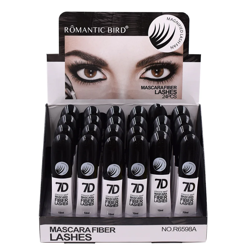 

24Pcs Black Mascara Liquid Lash Extensions Lengthening and Volumizing False Eyelashes Effect Mascara Long-Lasting