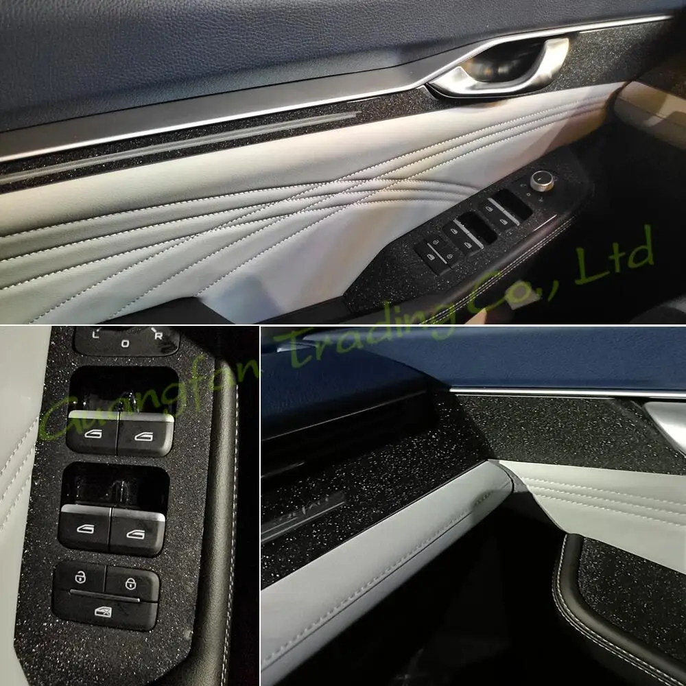 For Geely Preface Xingrui 2020-2021 Car Interior Center Console Dark Flash Stars Point Diamond Shine Color Change Sticker Decals