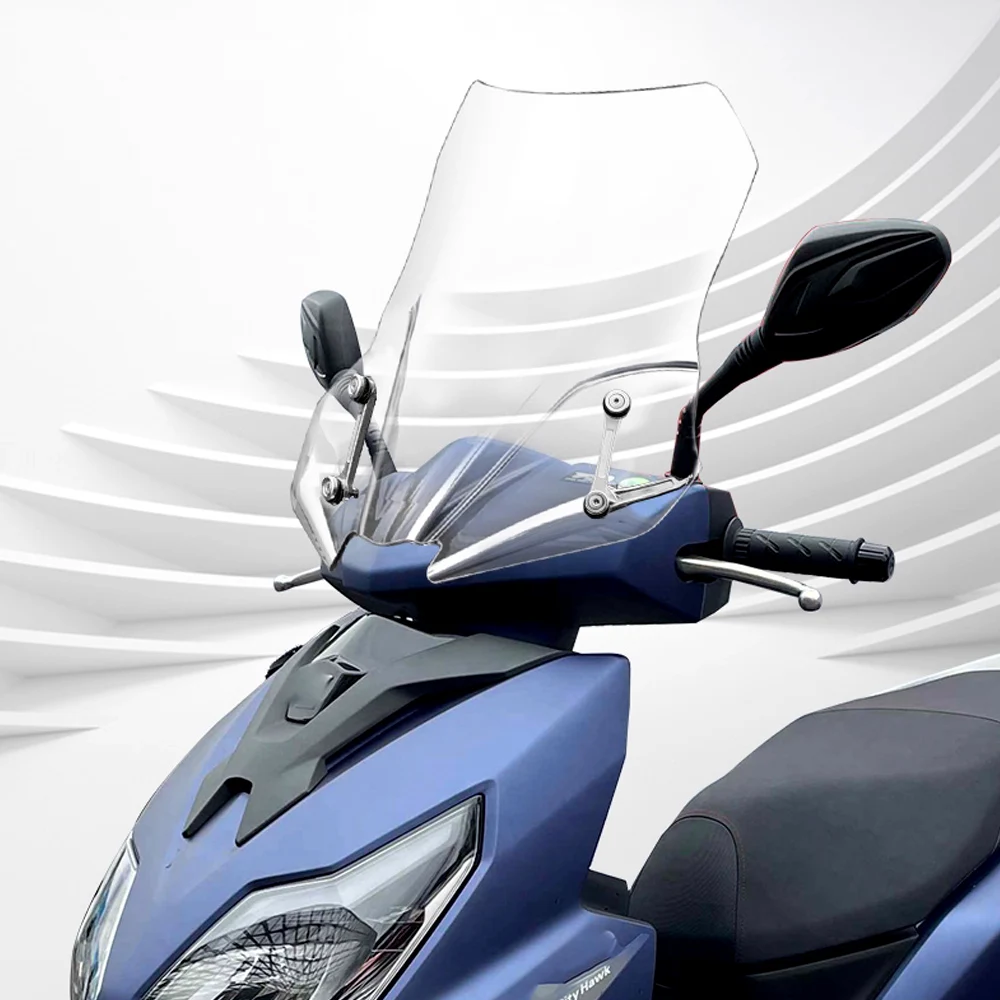 

AFR125 windshield modification For Haojue AFR125 SUZUKI AFR125 windshield panel and elevated windshield accessories