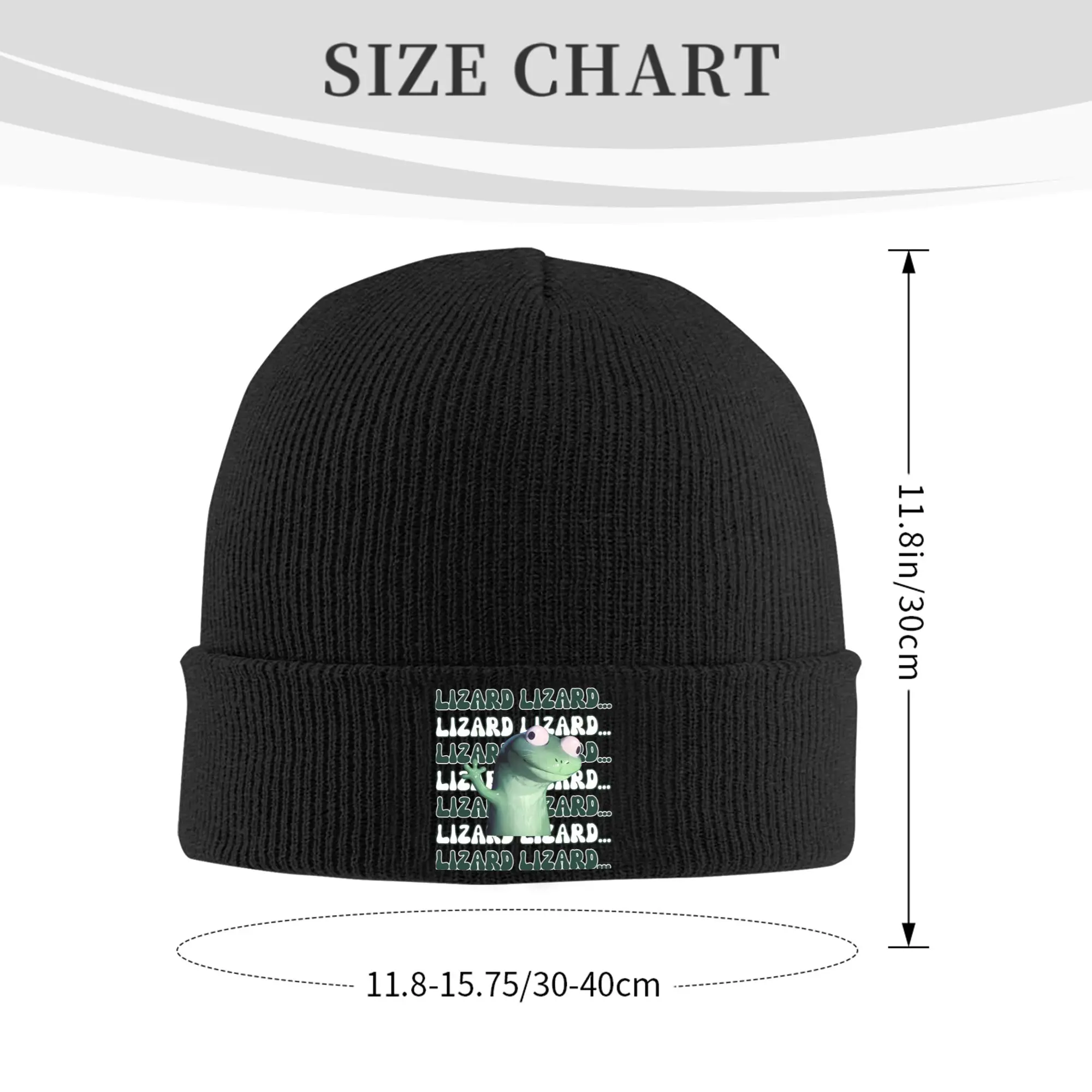 Tom Lizard Lizard Meme Knit Hat Beanies Autumn Winter Hat Warm Acrylic  Casual Caps Men Women Gift,