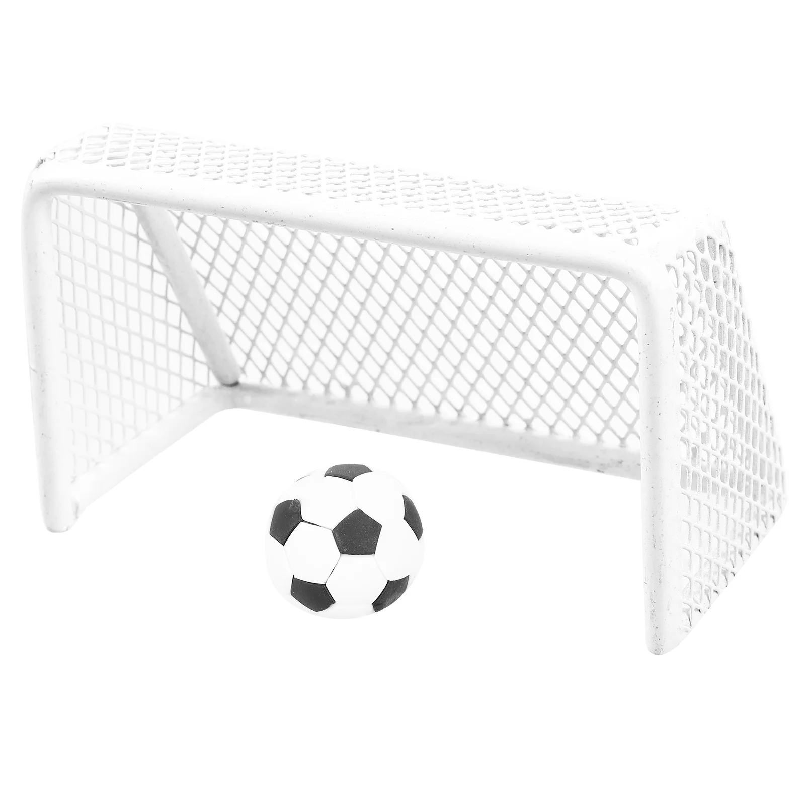 Decorate Mini Football Goal Sports Balls Houses for Girls Iron Dollhouse Soccer