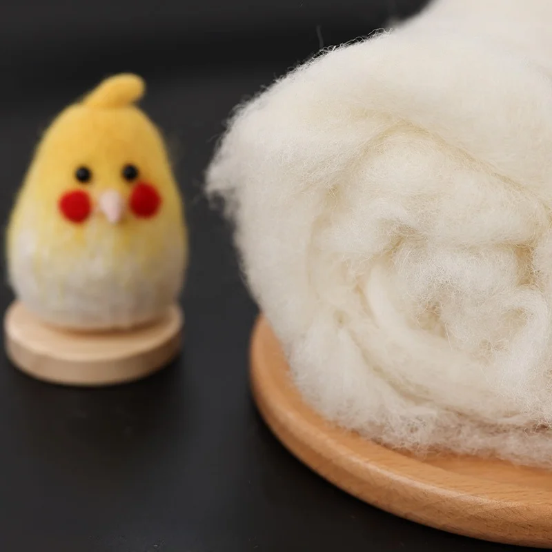 DIY Wool Felt Material Cotton Candy Pillow Core Doll Toy Bottoming Fiber Fillings Home Sewing Craft Wool Felt Kit