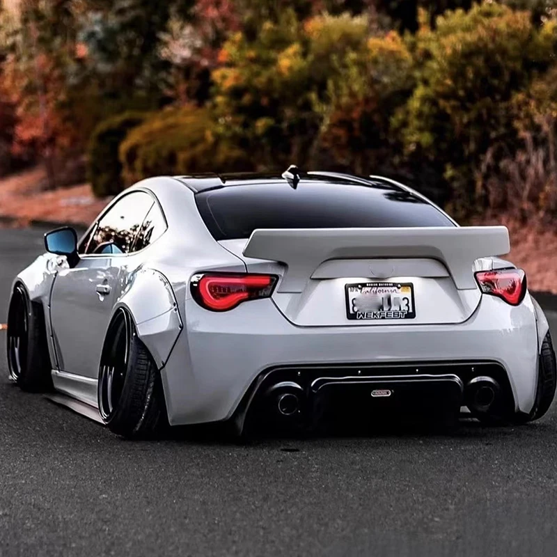 

Suitable for Toyota GT86 Subaru BRZ FRP carbon fiber rear trunk lid spoiler body modification kit