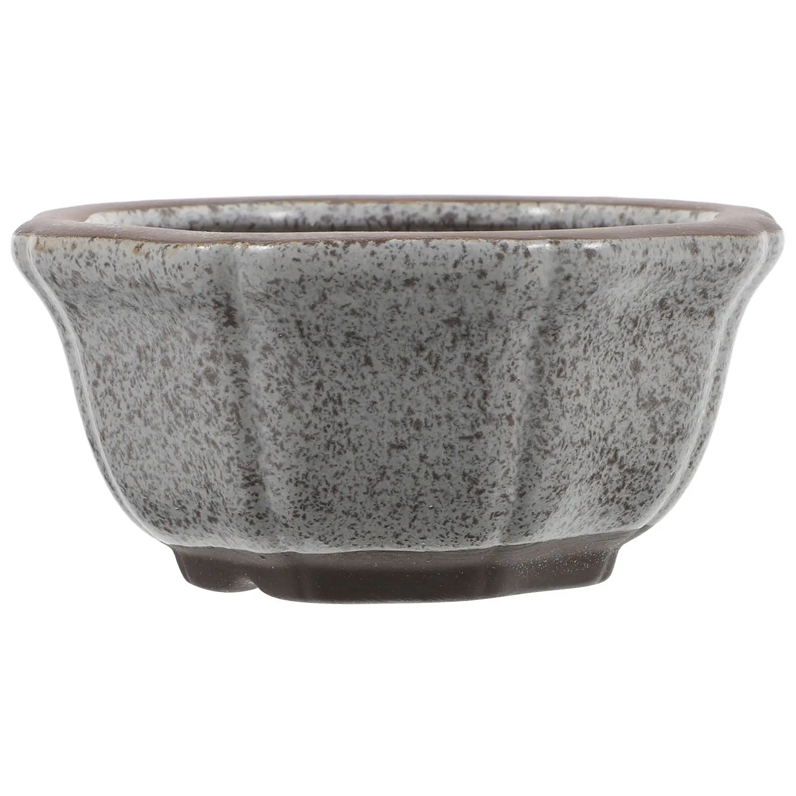 

Purple Sand Succulent Flower Pot Clay Planters Indoor Ceramic Mini Pots Cactus Dollhouse Bonsai