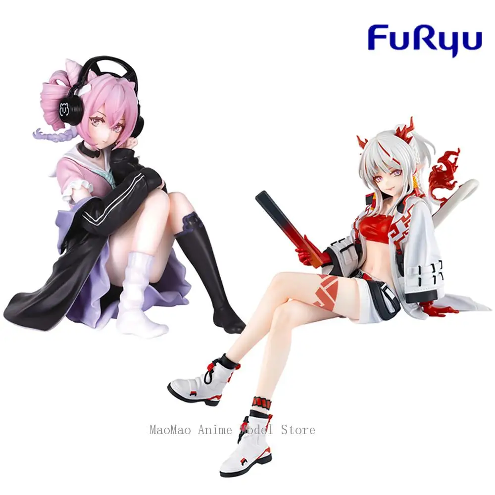 

In Stock Original FuRyu Noodle Stopper Figure Arknights Nian U-Official Action Figure Anime PVC Model Collectible Toys For Boys