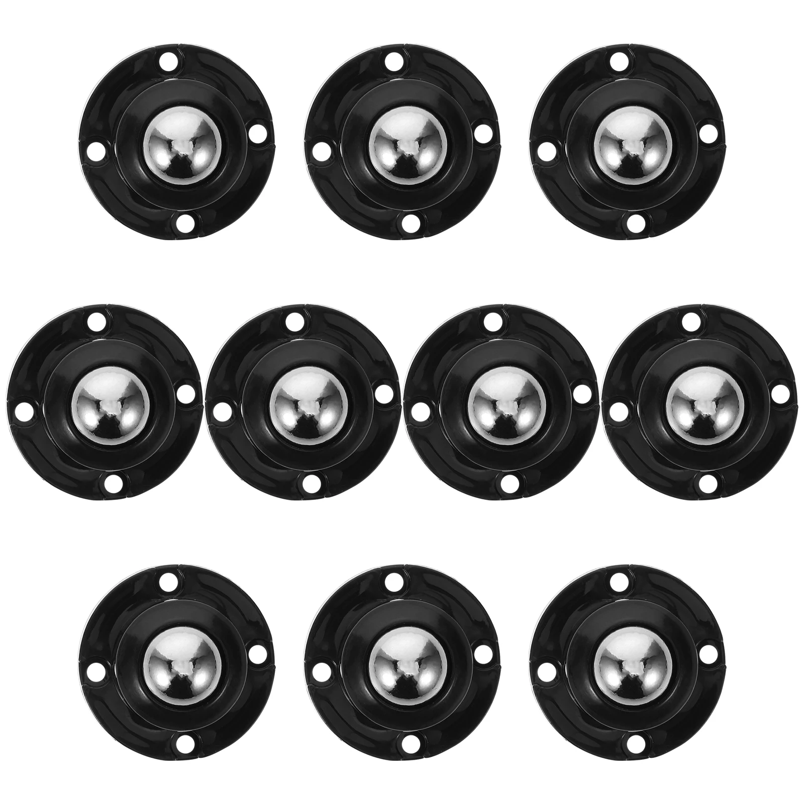 

10pcs Silent Universal Wheel Heavy Duty Castor Furniture Caster for Office Chair Mini Trash Can Replacement Set Swivel