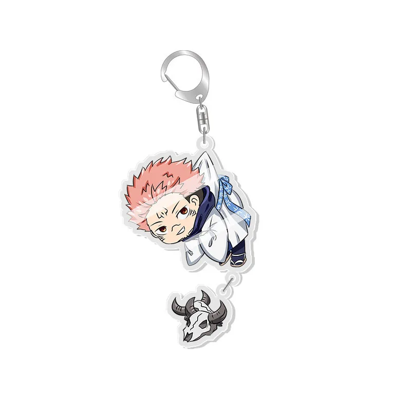 Itadori Yuji Ryomen Sukuna Satoru Gojo Fushigflats Megumi Geto SuNAFTA u Inumaki Toge Acrylique Porte-clés Porte-clés Pendentif Figure, Anime