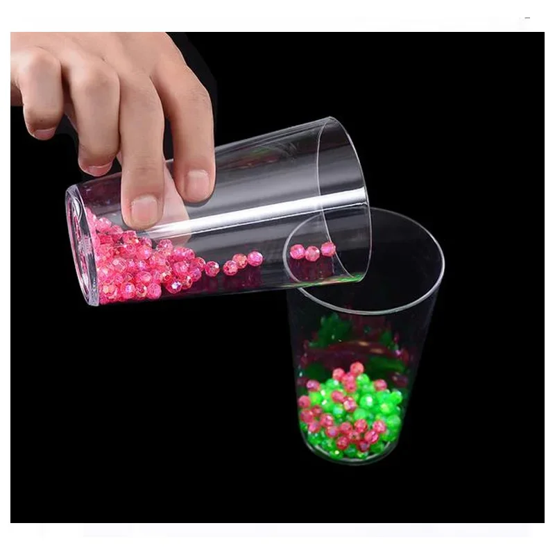 

New Arrivals Quick Beads Separation (With Cup Together), Magic Trick Close Up Street Mental Stage Magic Illusions Magia