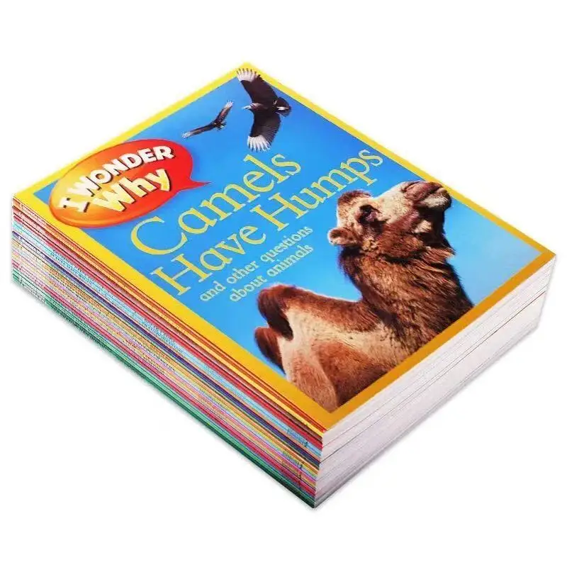 The Latest 25 Volumes of "I Wonder Why" Children's Encyclopedia in English Original Edition