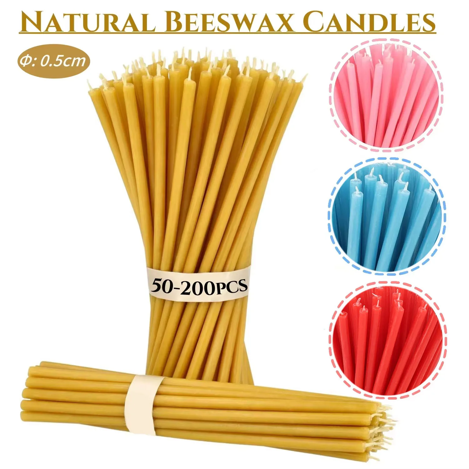 50-200Pcs Natural B…