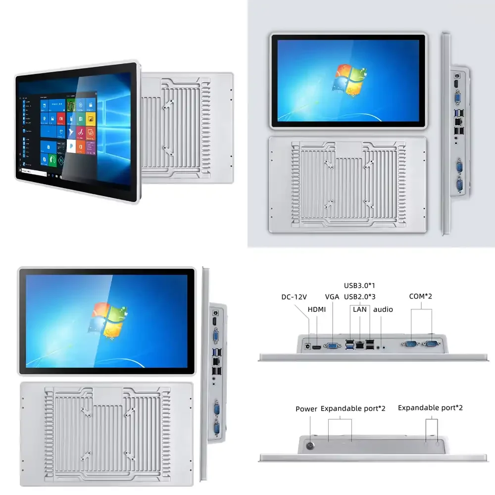 

21.5 Inch Optical Bonding Touch PC for Android Linux 10 Point All in One Fanless Embedded Industrial Panel PC IP65