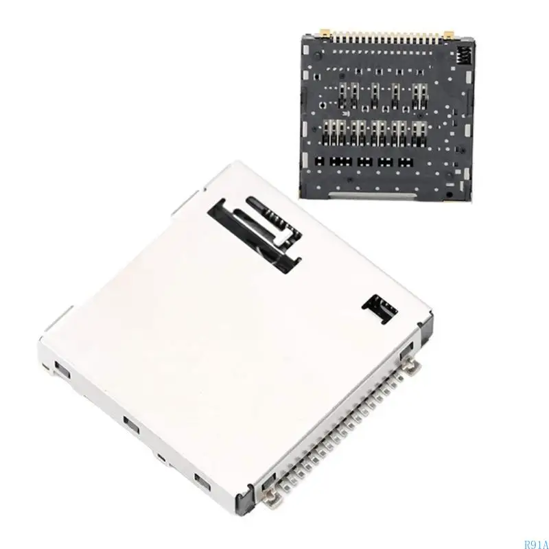 R91A Game Console Замена игровой карты Слот для ремонта консоли детали игровой карты картридж чтения