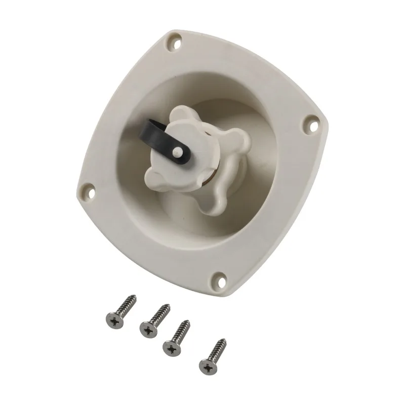 Cross-border RV Modification Accessories RV Water Filling Port Gravity Water Inlet Yacht Check Valve Rotary Covered Water