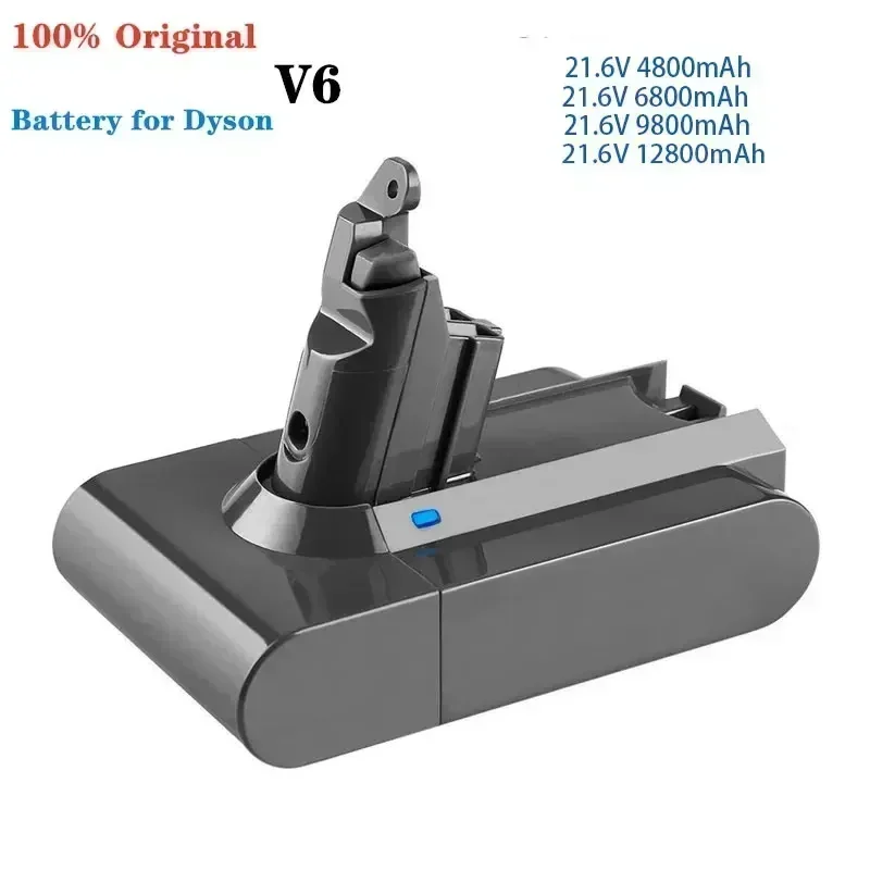 V6 21.6V 12800mAh Li-Ion Battery for Dyson Vacuum Cleaner RechargeableBattery DC58 DC59 DC61 DC62 SV09 SV07 SV03 SV04 SV06 SV05