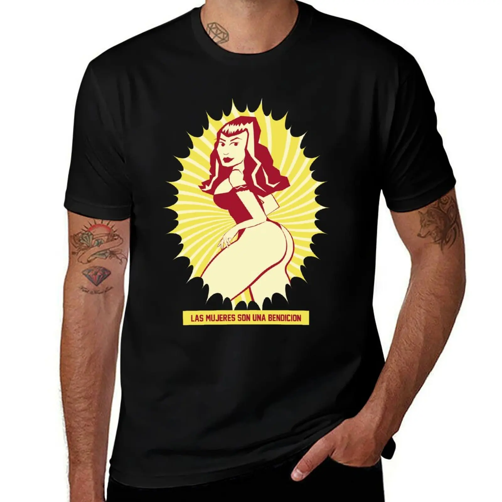 

Las Mujeres Son Una Bendicion T-Shirt anime tshirt heavyweights fashion shirts anime t shirts shirts men