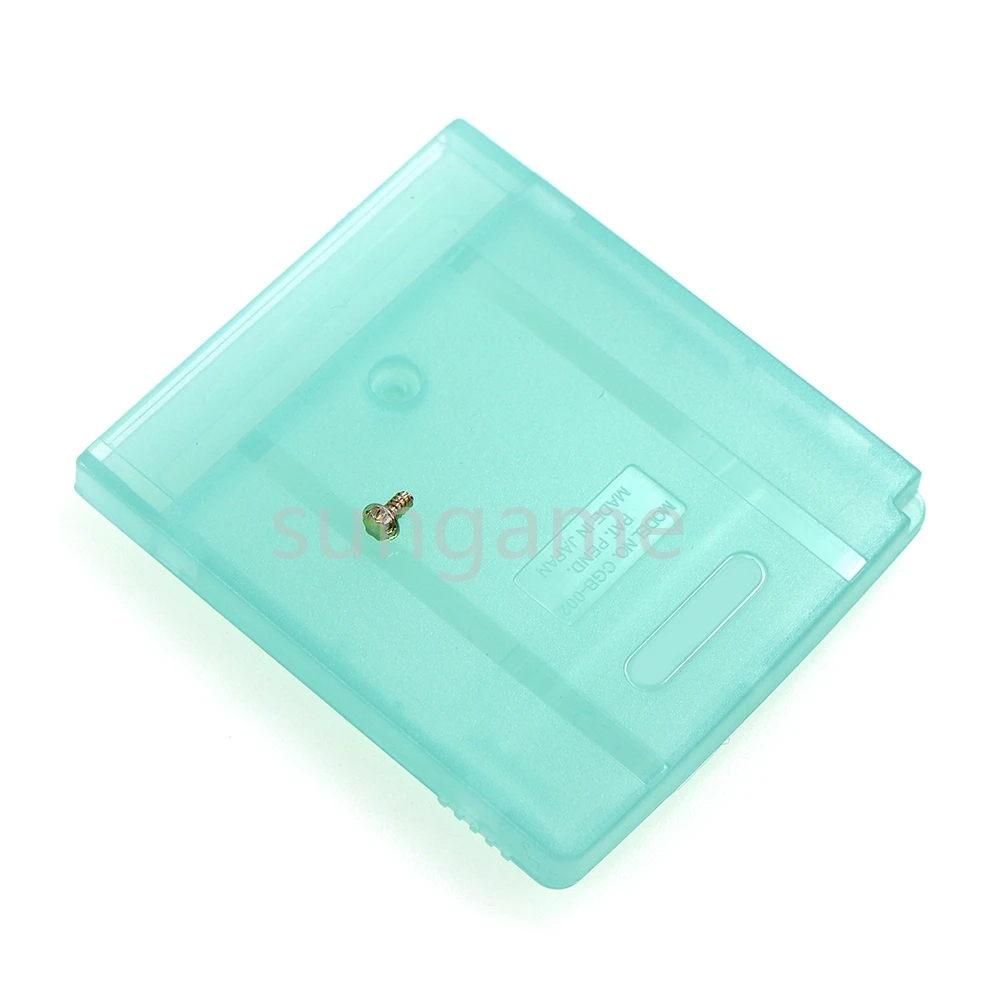 10sets For GBC GB GBP GBA SP Cartridge Housing Shell Cover with Screw Replacement Part Game Card Box Case