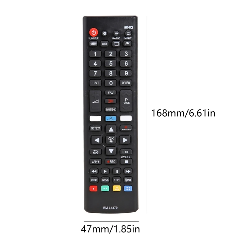 Substituição controle remoto r91a para RM-L1379 netflix para controlador inteligente acessórios sistemas home