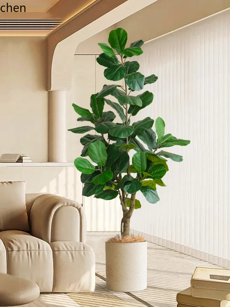 L20- Artificial Green Plant Living Room Decoration Large Bionic Potted Plant Indoor Bonsai Ornament