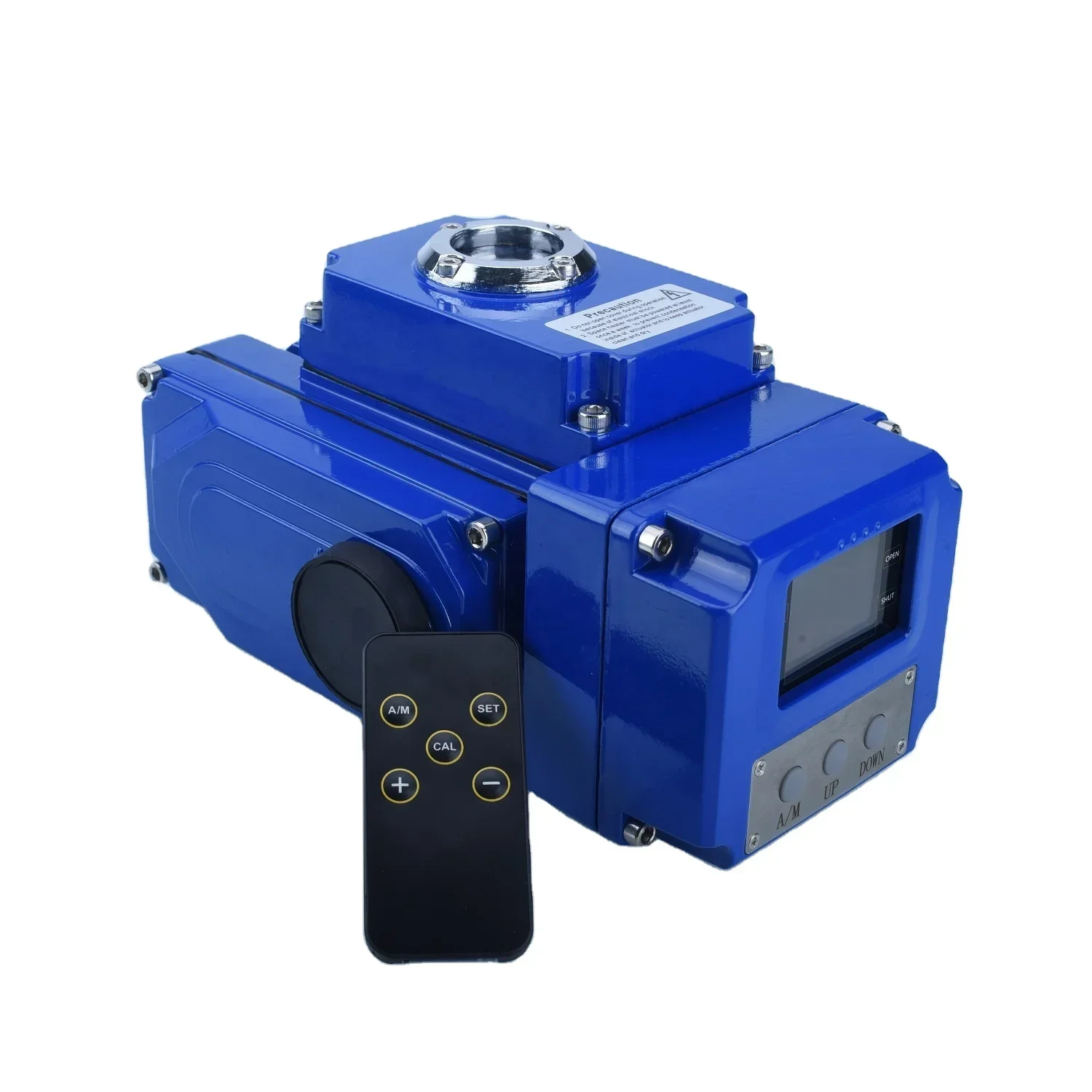 Remote intelligent adjustment of electric actuator 4-20mA input and output torque range 30N. m-2000N. m