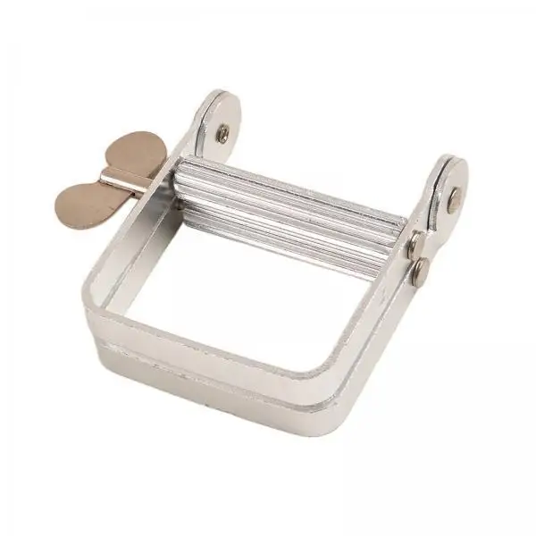 Modern Tube Squeezer Durable Metal Paint Wringer Color Dye Extruder for Cosmetics and Toothpaste Organizer