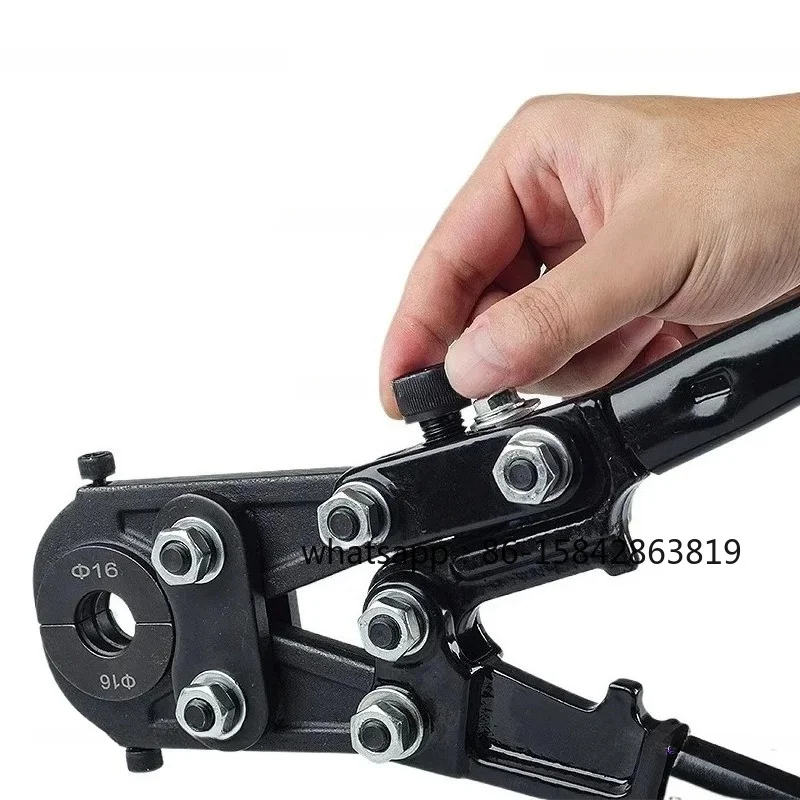 Floor Heating Pipe Special Connector, Clamping Pliers 16 Manual 20 Clamping Pipe Tool 25 32 Aluminum Plastic Pipe