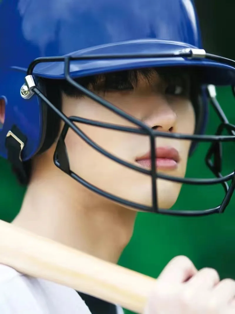 Casco de béisbol profesional para partido de béisbol, protección para la cabeza, protección para la cabeza, gorra con protección facial de seguridad