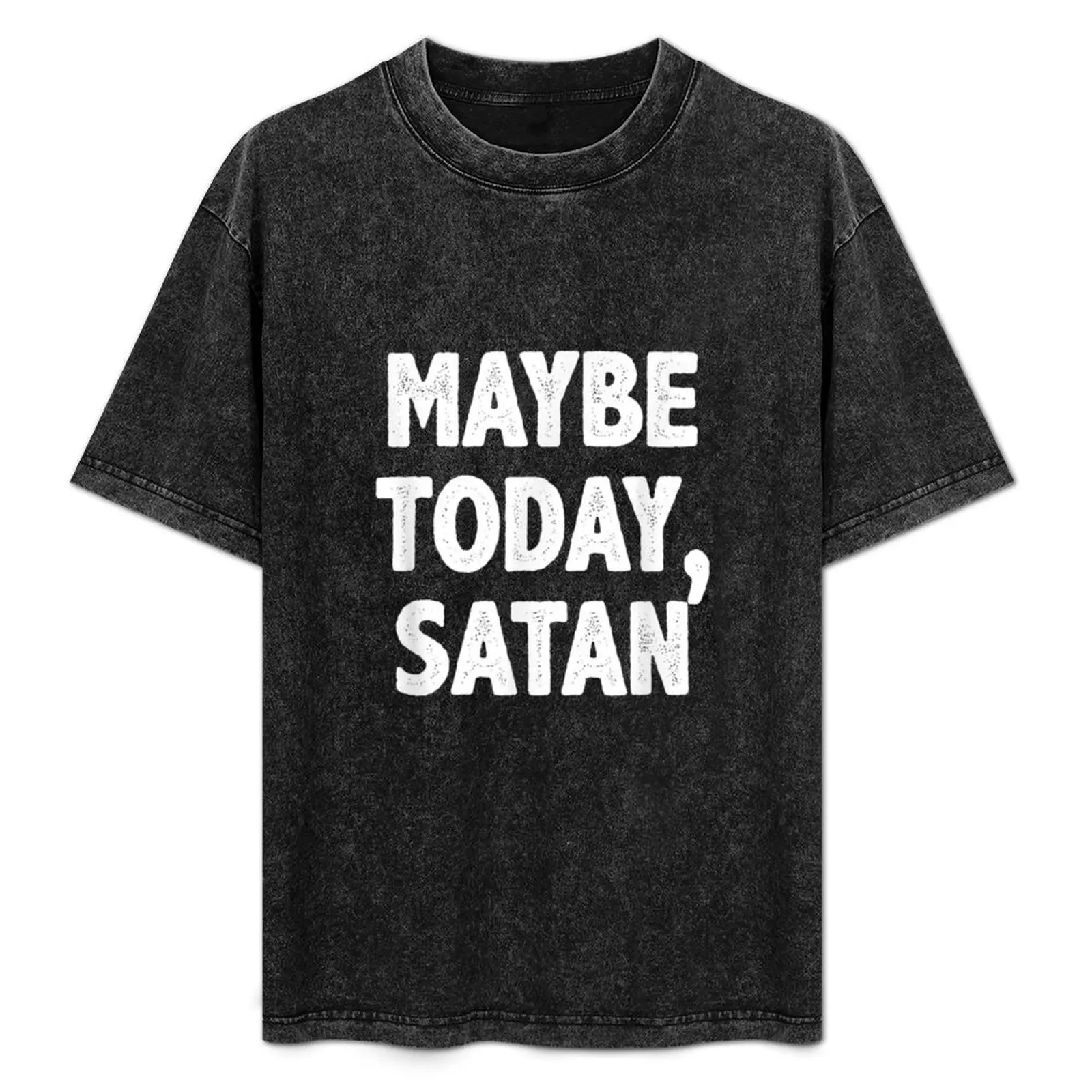 

ok maybe today satan T-Shirt Breathable Workout Short Sleeve Top