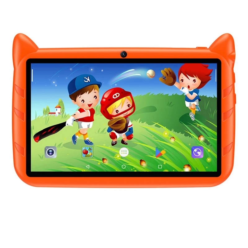 7-дюймовый детский планшет, Wi-Fi 5G, аккумулятор 4000 мАч, двойная камера, детский подарок, детское программное обеспечение, вилка европейского стандарта