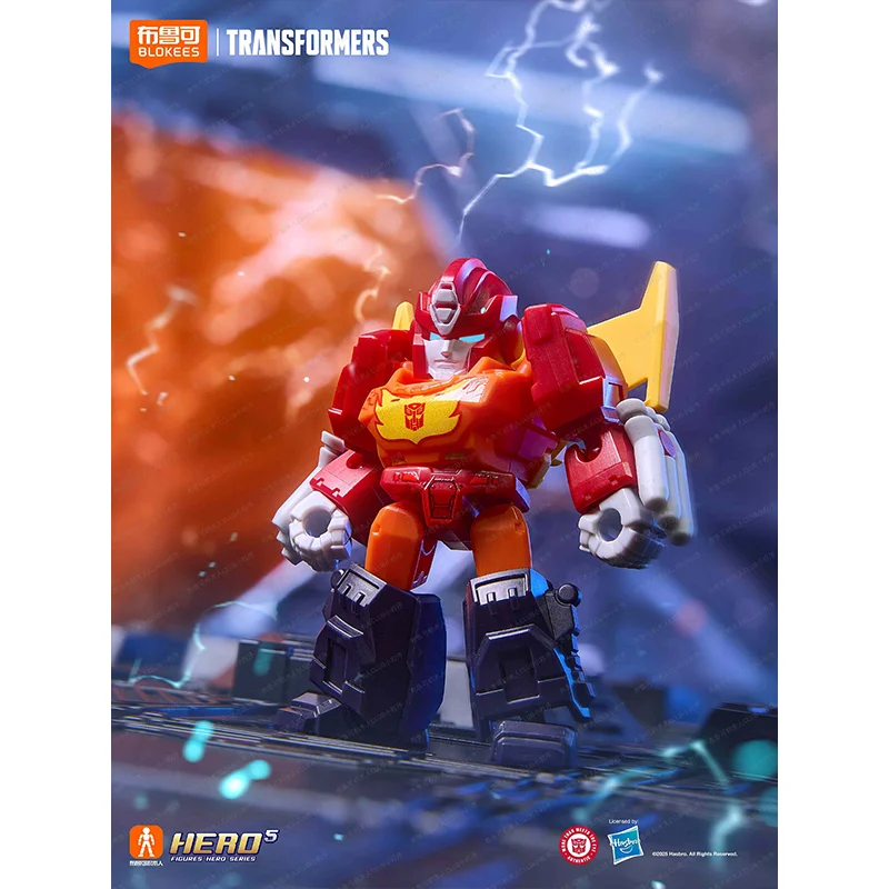 Original Blokees Transformers Defender Version Vol.4 Blind Box Toys Megatron Assembly Model Kit Mystery Box Action Figure Gifts
