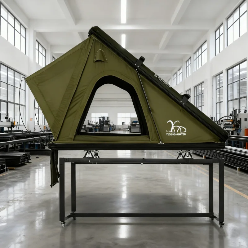 Car off-road hard-top triangular camping tent self-driving tours and outdoor use