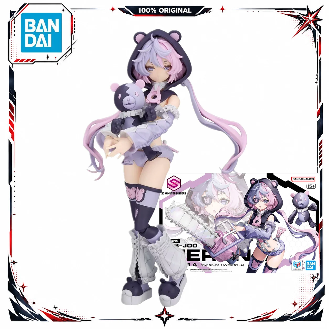 Original Bandai 30 MINUTES SISTERS Assembly Model kit 30MS SIS-J00