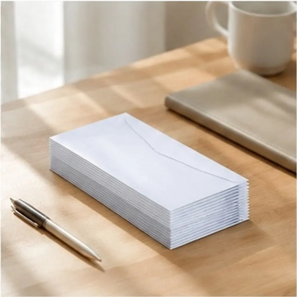 20Pcs Blank Envelopes High-Quality Thick Paper Multi-Function Envelopes for Letter Mailing File Storage Cash Money Office Use