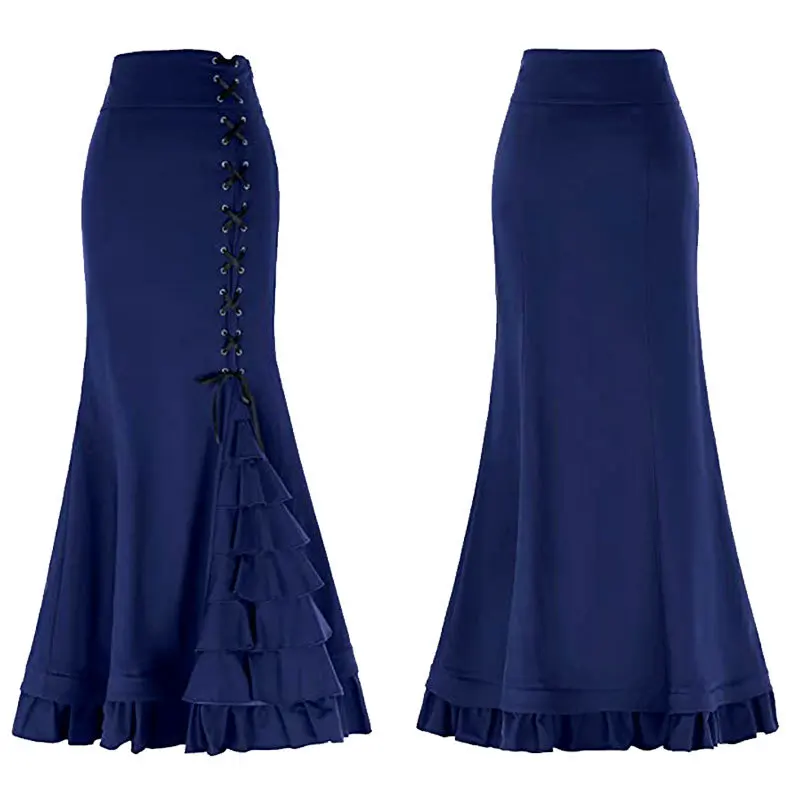 Women's plus Size St Punk Mermaid Skirt Fi Tail loween Cosplay Costume Ethnic Stage Wear Spring  Faion Trend