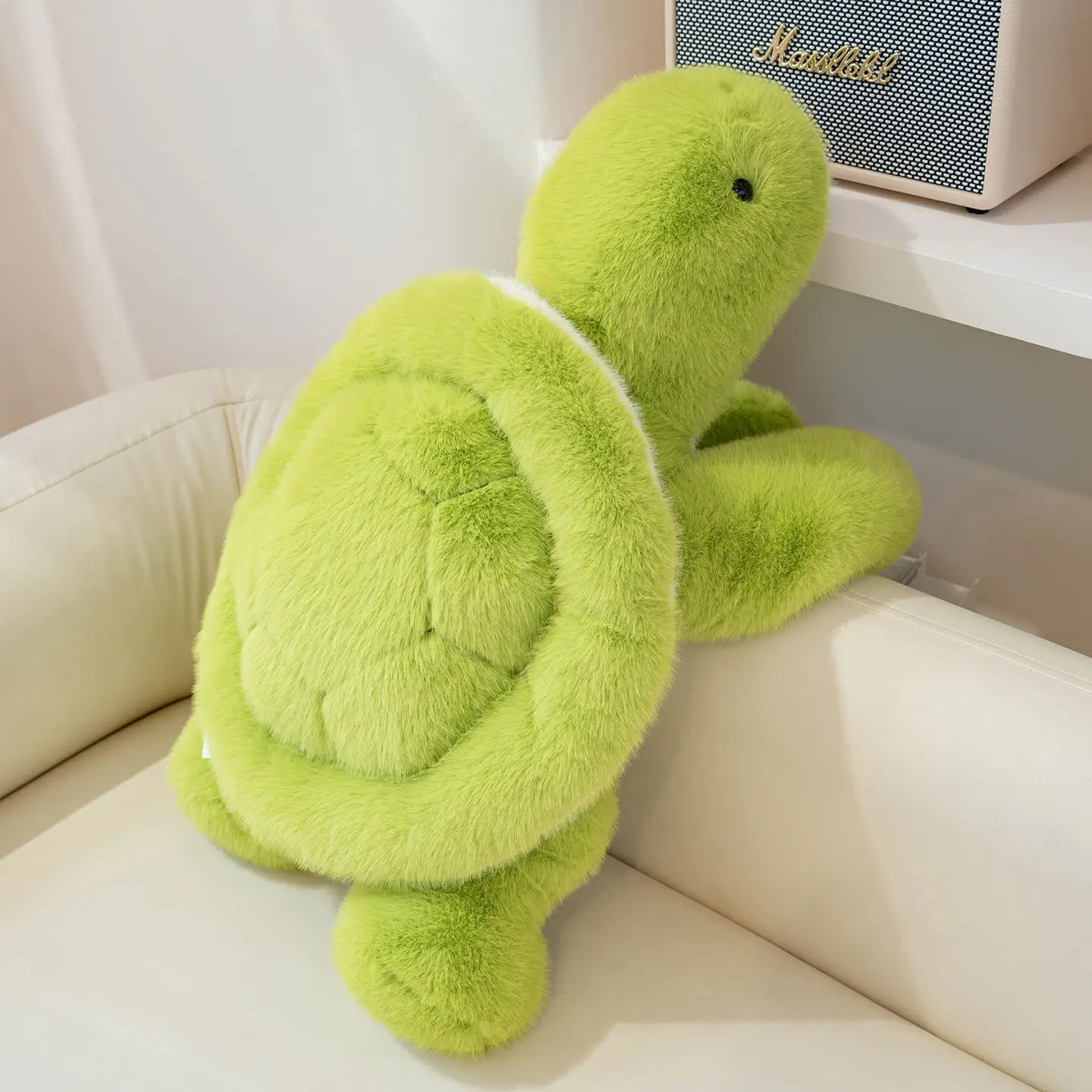 

Simulation Creative Green Tortoise Plush Toys Doll Cute Stuffed Animals Sea Turtle Pillow Sofa Cushion for Girls Gifts Decor