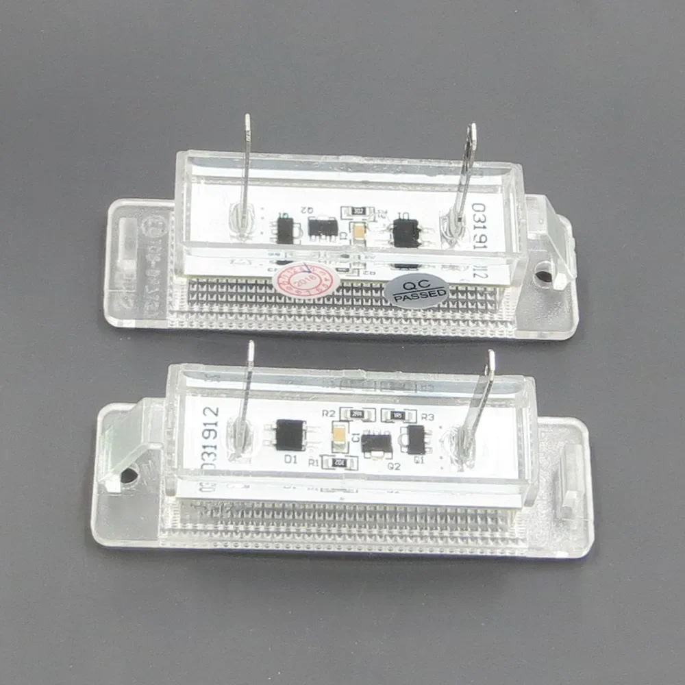 18SMD LED License Plate Lights for Opel Astra F 1992-1998 For Astra Vauxhall MK III F 1992-1998 Calibra 1989-1997 White