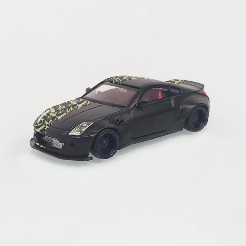 Solo 1/64 Scale 350Z Alloy Simulation Car Model Static Collection Decorated Holiday Gifts Toys Souvenir Gift