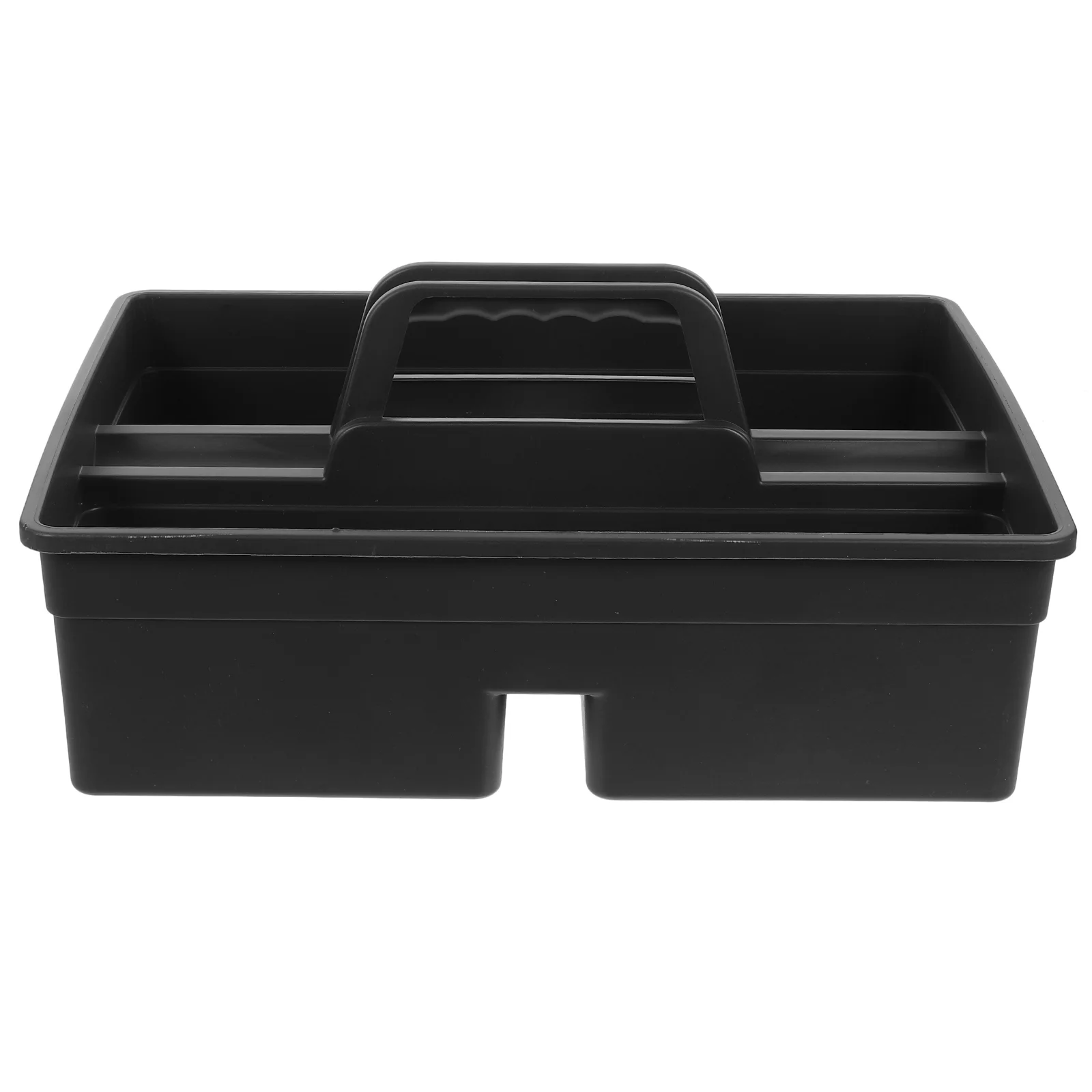 1 Pc 3-Compartment Plastic Basket 3-Compartment Box Case