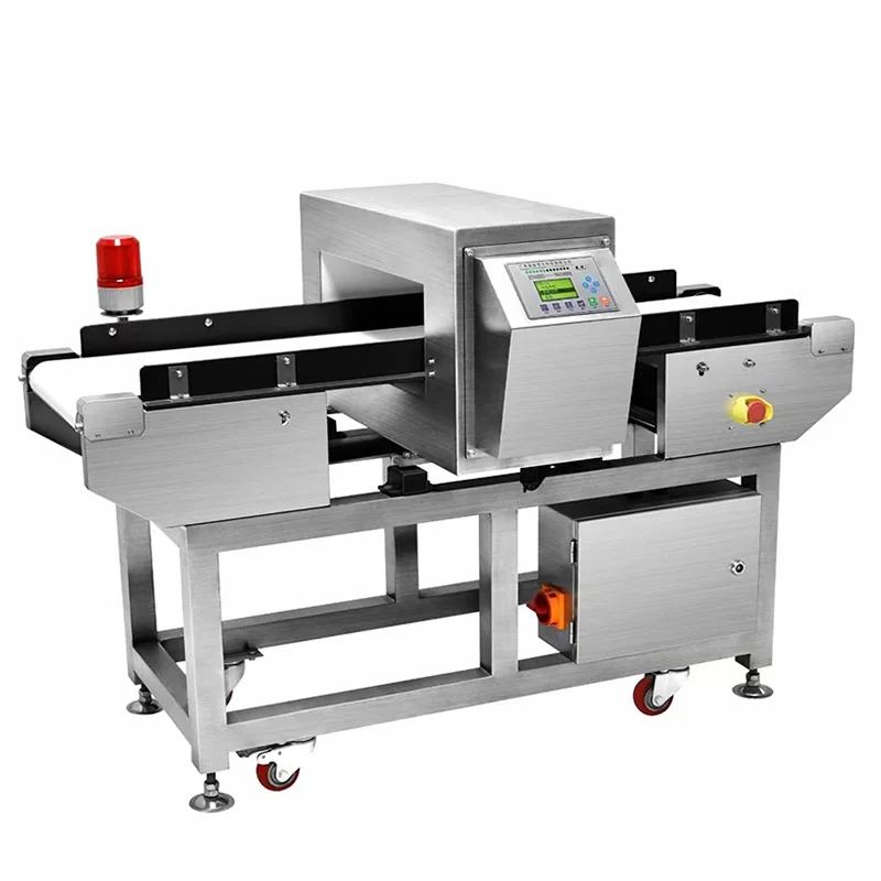 Factory Production Line Conveyor Belt metal detector machine for food processing For Food  Clothes Fabrics Gold Metal Detector