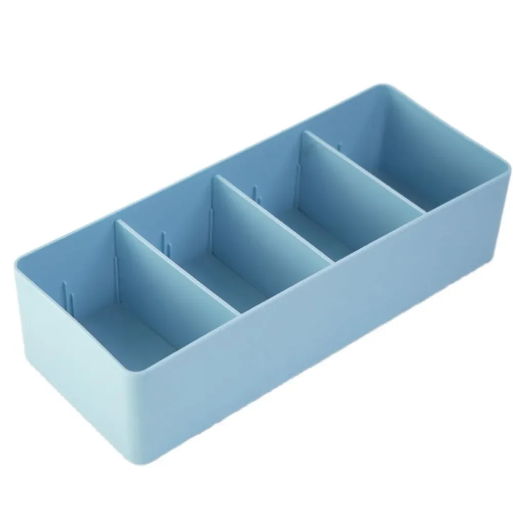 Removable Partitions Durable Divided Drawer Storage Box Multipurpose Tableware Storage New Plastic Desktop Storage Box