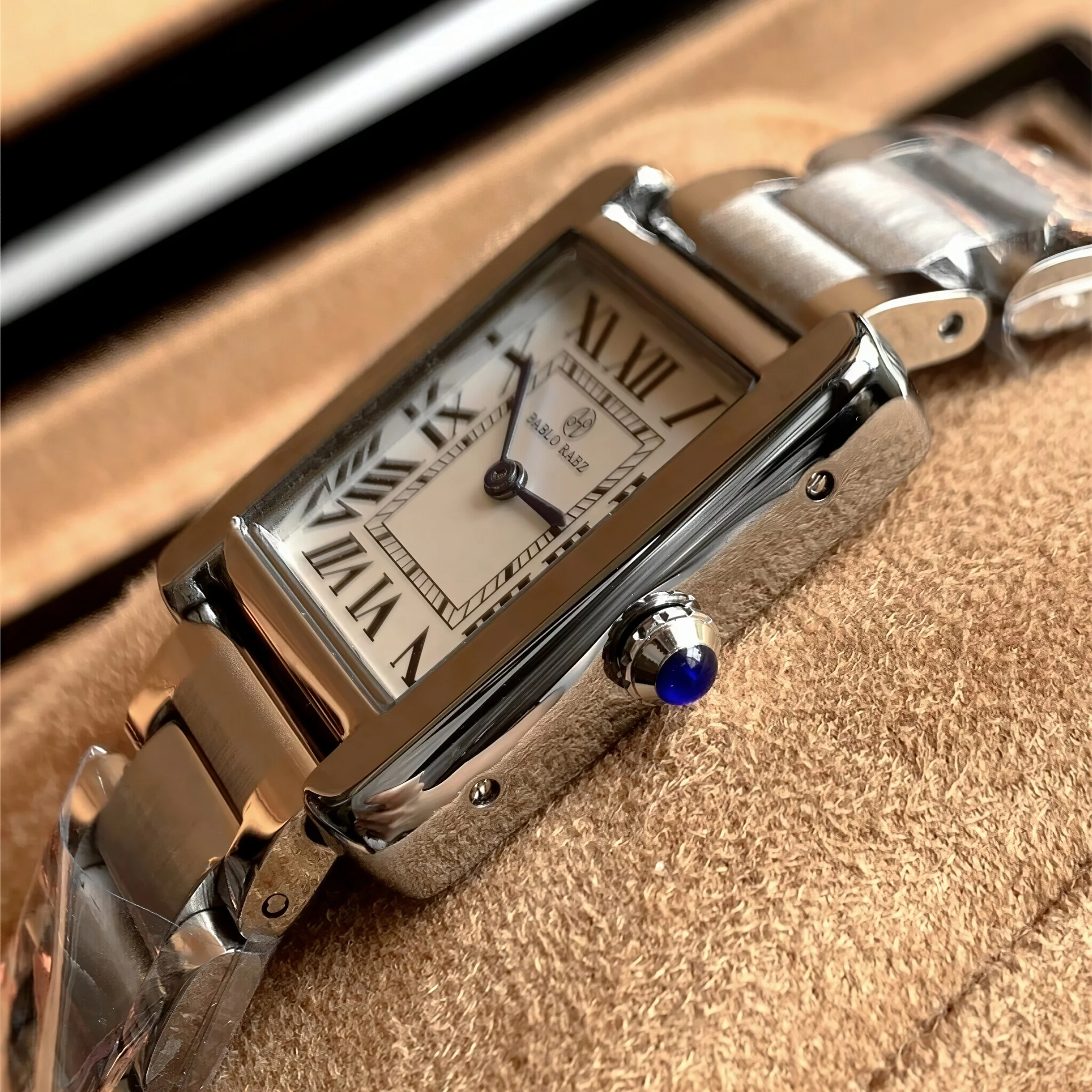 PABLO RAEZ New Quartz Watch Roman Digital Stainless Steel Strap Couple Watch 50M Waterproof Sexy Women's Watch Women's Gift