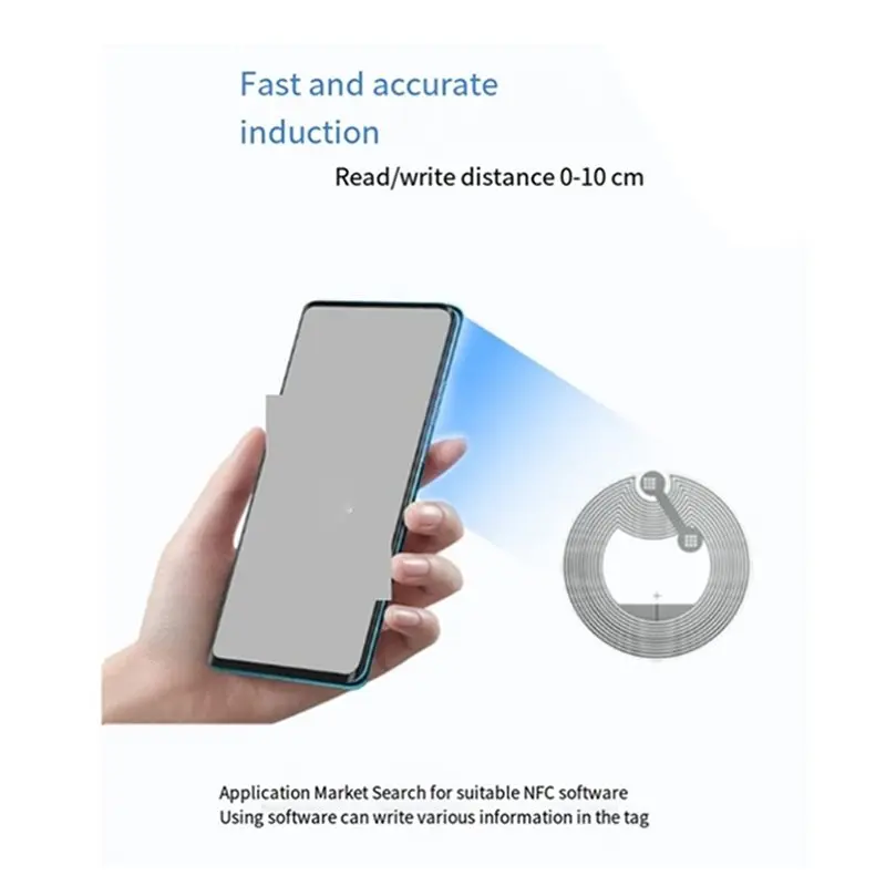 -11월 유니버설 라벨 NFC NTAG 213 NFC 스티커 500개 13.56Mhz ISO14443A NTAG 213 모든 NFC 지원 휴대폰용