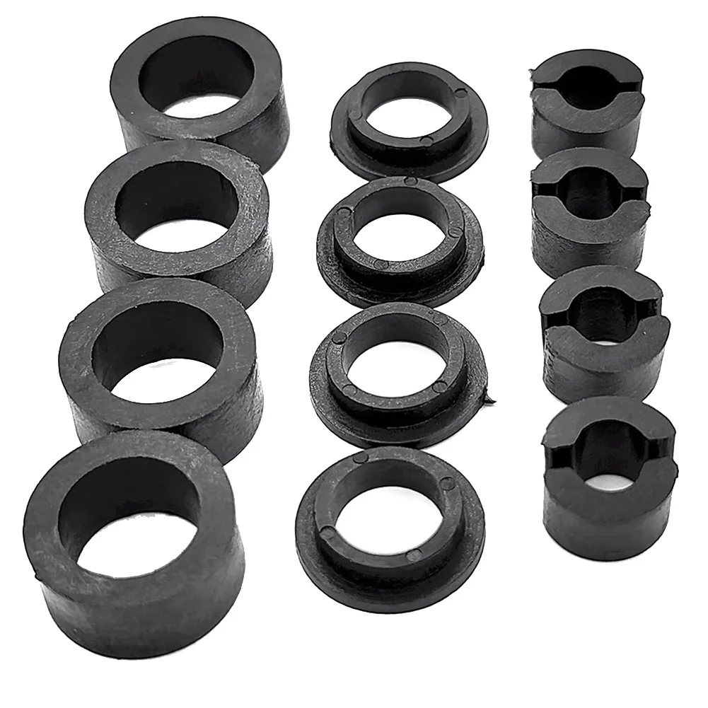 Support Bushings Seat Bushings for TJ LJ 1998-2006 Black Direct Replacement Seat